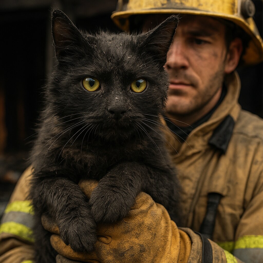 Swift Action Saves Feline, Highlights Brigade's Value